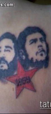 A CHE GEWAR TETTOO No. 686 a minta érdekes változata, amely sikeresen használható Che Guevara átalakítására és tetoválására a karon.