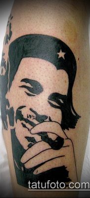 A CHE GEWAR TETTOO # 431 a minta érdekes változata, amely jól használható Che Guevara átalakítására és tetoválására a karon.