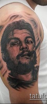 A CHE GEWAR TATTOO No. 506 a minta érdekes változata, amely sikeresen használható Che Guevara átalakítására és tetoválására a karon.