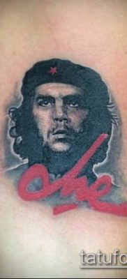 A CHE GEWAR TETTOO # 416 a minta érdekes változata, amely sikeresen használható Che Guevara átalakítására és tetoválására
