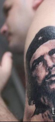 A CHE GEWAR TETTOO No. 520 a minta méltó változata, amely könnyen használható Che Guevara tetoválásként történő feldolgozásra és alkalmazásra