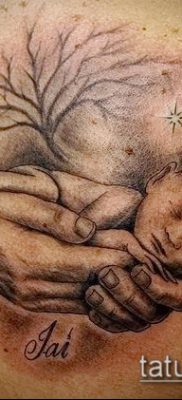 tetováló férfi fotó (érték) - példa egy érdekes tetoválási rajzra - 041