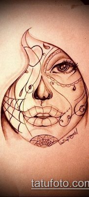 tetováló férfi fotó (érték) - példa egy érdekes tetoválási rajzra - 039