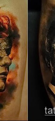 tetováló férfi fotó (érték) - példa egy érdekes tetoválási rajzra - 030