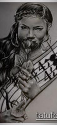 tetováló férfi fotó (érték) - példa egy érdekes tetoválási rajzra - 028