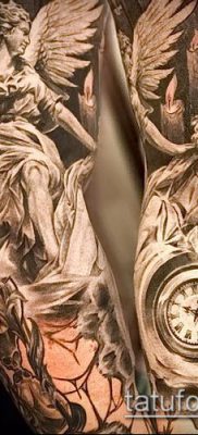 tetováló férfi fotó (érték) - példa egy érdekes tetoválási rajzra - 009