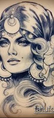 tetováló férfi fotó (érték) - példa egy érdekes tetoválási rajzra - 007