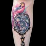 Снимка на татуировка череп в огледало 25.11.2018 №040 - татуировка череп в огледало -