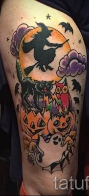 fotó egy fekete macskával készült tetoválásról a tetoválás jelentéséről szóló cikkhez - tatufoto.ru - 39