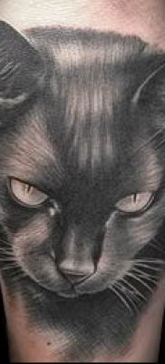 fotó egy fekete macskával készült tetoválásról a tetoválás jelentéséről szóló cikkhez - tatufoto.ru - 37