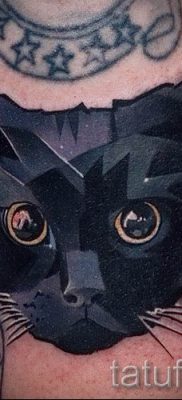 fotó egy fekete macskával készült tetoválásról a tetoválás jelentéséről szóló cikkhez - tatufoto.ru - 14