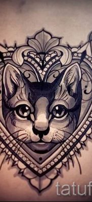 fotó egy fekete macskával készült tetoválásról a tetoválás jelentéséről szóló cikkhez - tatufoto.ru - 13