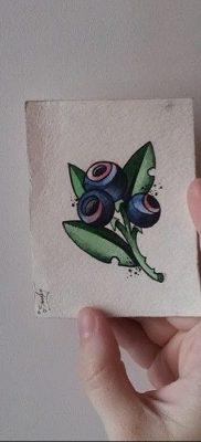 fotó áfonyás tetoválásról, kelt 2017.08.21 -én №007 - Áfonyás tetoválás -