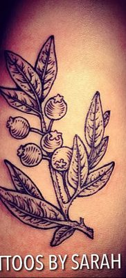 fotó áfonyás tetoválásról, kelt 2017.08.01. №010 - Áfonyás tetoválás -