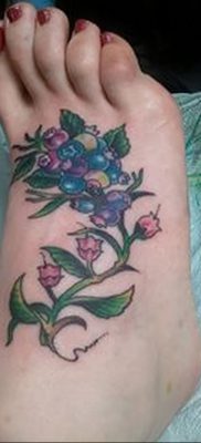fotó áfonyás tetoválásról, kelt 2017.08.01. №013 - Áfonyás tetoválás -