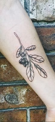 fotó áfonyás tetoválásról, kelt 2017.08.01. №015 - Áfonyás tetoválás -