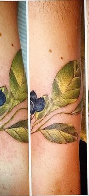 fotó áfonyás tetoválásról, kelt 2017.08.21 -én №017 - Áfonyás tetoválás -