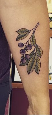 fotó áfonyás tetoválásról, kelt 2017.08.01 №018 - Áfonyás tetoválás -