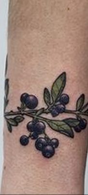 fotó áfonyás tetoválásról, kelt 2017.08.01. №020 - Áfonyás tetoválás -