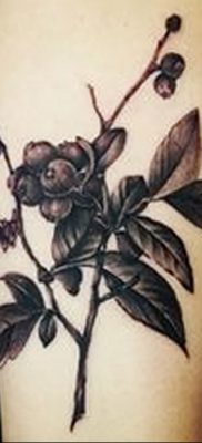 fotó áfonyás tetoválásról, kelt 2017.08.21 -én №032 - Áfonyás tetoválás -