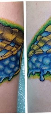 fotó áfonyás tetoválásról, kelt 2017.08.21 -én №054 - Áfonyás tetoválás -