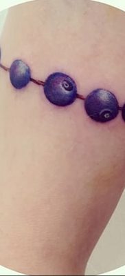 fotó áfonyás tetoválásról, kelt 2017.08.01. №056 - Áfonyás tetoválás -