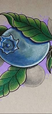 fotó áfonyás tetoválásról, kelt 2017.08.21 -én №061 - Áfonyás tetoválás -