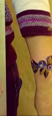 fotó áfonyás tetoválásról, kelt 2017.08.01. №079 - Áfonyás tetoválás -