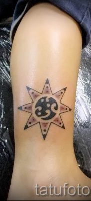 fotó fekete nap tetoválásról egy cikkhez a fekete nap tetoválás jelentéséről - tatufoto.ru - 49