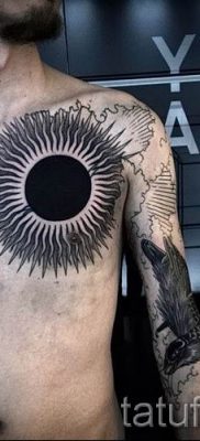 fotó a fekete nap tetoválásról egy cikkhez a fekete nap tetoválás jelentéséről - tatufoto.ru - 43
