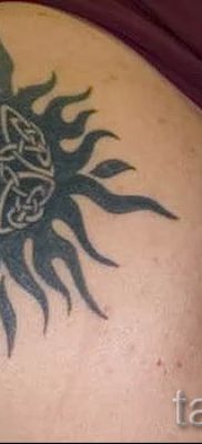 fotó fekete nap tetoválásról egy cikkhez a fekete nap tetoválás jelentéséről - tatufoto.ru - 37