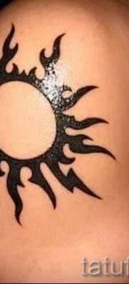 fotó a fekete nap tetoválásról egy cikkhez a fekete nap tetoválás jelentéséről - tatufoto.ru - 36