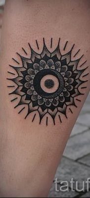 fotó fekete nap tetoválásról egy cikkhez a fekete nap tetoválás jelentéséről - tatufoto.ru - 35