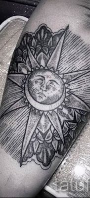 fotó fekete nap tetoválásról egy cikkhez a fekete nap tetoválás jelentéséről - tatufoto.ru - 31