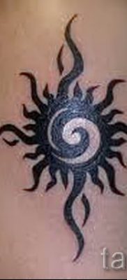 fotó a fekete nap tetoválásról egy cikkhez a fekete nap tetoválás jelentéséről - tatufoto.ru - 23