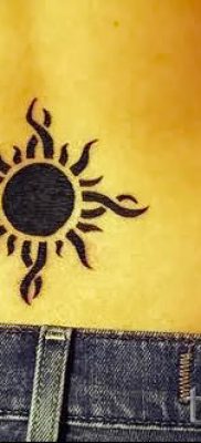 fotó fekete nap tetoválásról egy cikkhez a fekete nap tetoválás jelentéséről - tatufoto.ru - 17