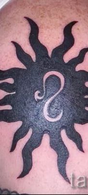 fotó a fekete nap tetoválásról egy cikkhez a fekete nap tetoválás jelentéséről - tatufoto.ru - 12