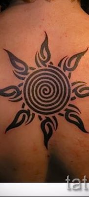 fotó a fekete nap tetoválásról egy cikkhez a fekete nap tetoválás jelentéséről - tatufoto.ru - 5