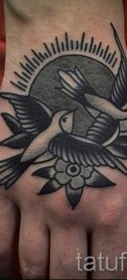 fénykép a fekete nap tetoválásról egy cikkhez a fekete nap tetoválás jelentéséről - tatufoto.ru - 3