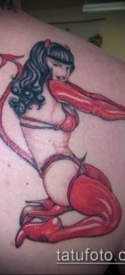 ördög tetoválás fotó (jelentése) - példa rajz - 026