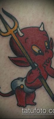 ördög tetoválás fotó (jelentése) - példa rajz - 006