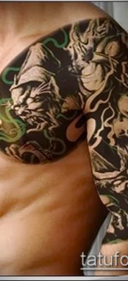 ördög tetoválás fotó (jelentése) - példa rajz - 002