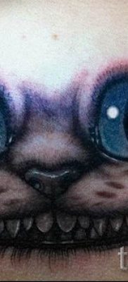 Cheshire -i macska tetoválás fotója a tetoválás tervezéséről szóló cikkhez - tatufoto.ru - 43