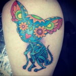 مثال وشم تشيهواهوا 12/16/2020 # 242 -Chihuahua Tattoo-