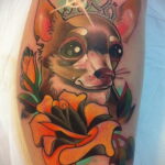 عينة Chihuahua Tattoo 12/16/2020 # 237 -Chihuahua Tattoo-