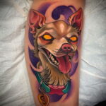 مثال وشم تشيهواهوا 12/16/2020 # 213 -Chihuahua Tattoo-