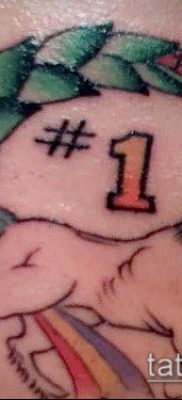 tetoválás számok fotó (érték) - egy példa egy érdekes tetoválási tervre - 037
