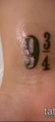 tetoválás számok fotó (érték) - egy példa egy érdekes tetoválási tervre - 017