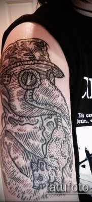 Fotó a Plague Doctor tetoválásról - 16062017 - példa - 061 Tattoo Plague Doctor