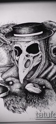 Fotó a Plague Doctor tetoválásról - 16062017 - példa - 065 Tattoo Plague Doctor